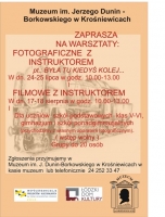 plakat warsztaty foto